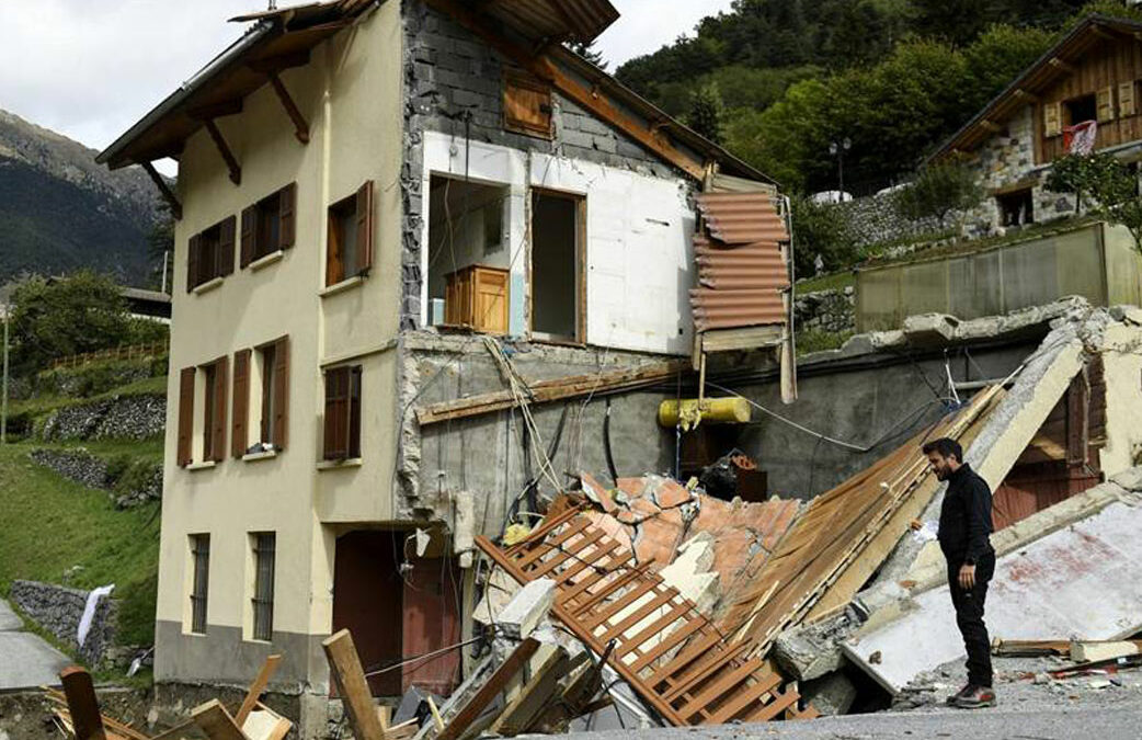 LES VALLÉES DES ALPES-MARITIMES APRÈS LA TEMPÊTE ALEX