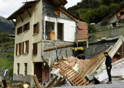 LES VALLÉES DES ALPES-MARITIMES APRÈS LA TEMPÊTE ALEX