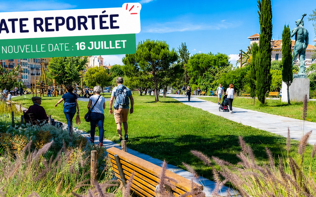 📣 BALADE URBAINE EXPLORATOIRE – Santé et bien-être sur la Promenade du Paillon 🌍🌿