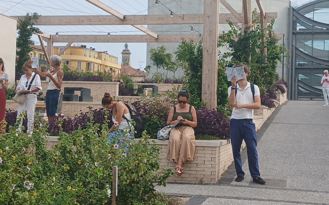 Balade urbaine Santé et bien-être sur la Promenade du Paillon🌍🩺🍃