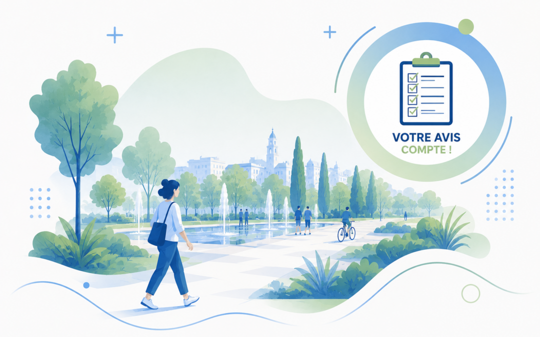 📣 Santé et bien-être sur la Promenade du Paillon : DONNEZ VOTRE AVIS ! 🩺🍃
