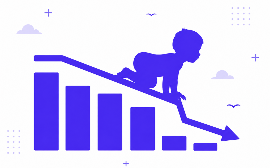 LA CHUTE DES NAISSANCES, UN TOURNANT DEMOGRAPHIQUE